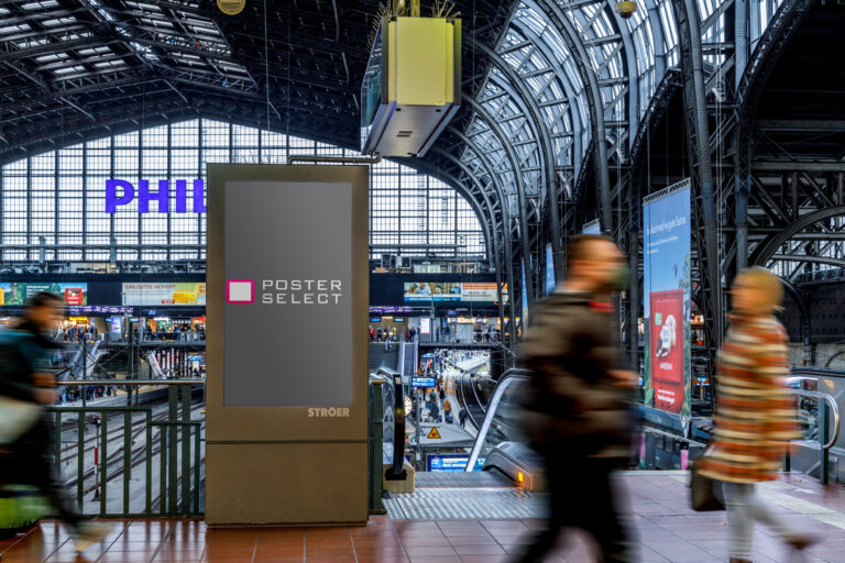 DOOH Werbung – digitaler Screen im öffentlichen Raum