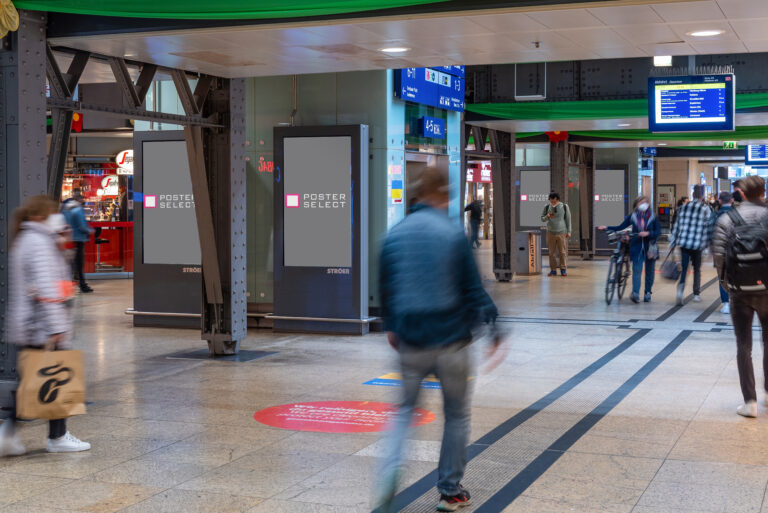 DOOH Werbung – digitaler Screen im öffentlichen Raum