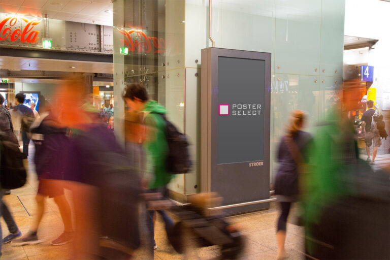 DOOH Werbung – digitaler Screen im öffentlichen Raum
