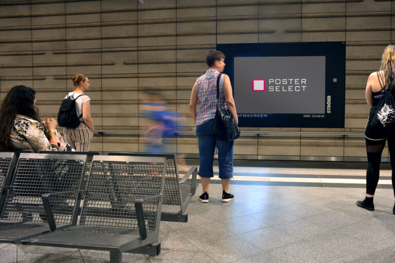 DOOH Werbung – digitaler Screen im öffentlichen Raum